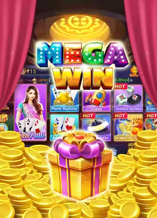 Mega Win Teen Patti game artwork